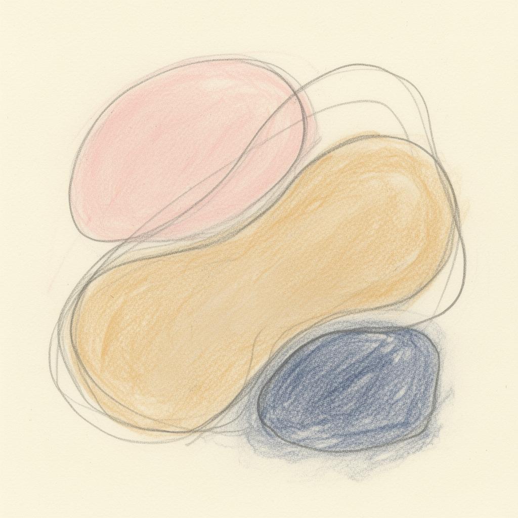 Three soft stones